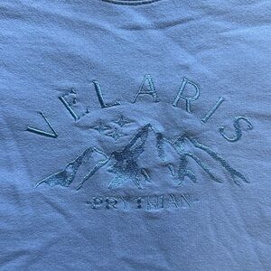 Baby Blue Velaris ACOTAR Bookish Sweatshirt